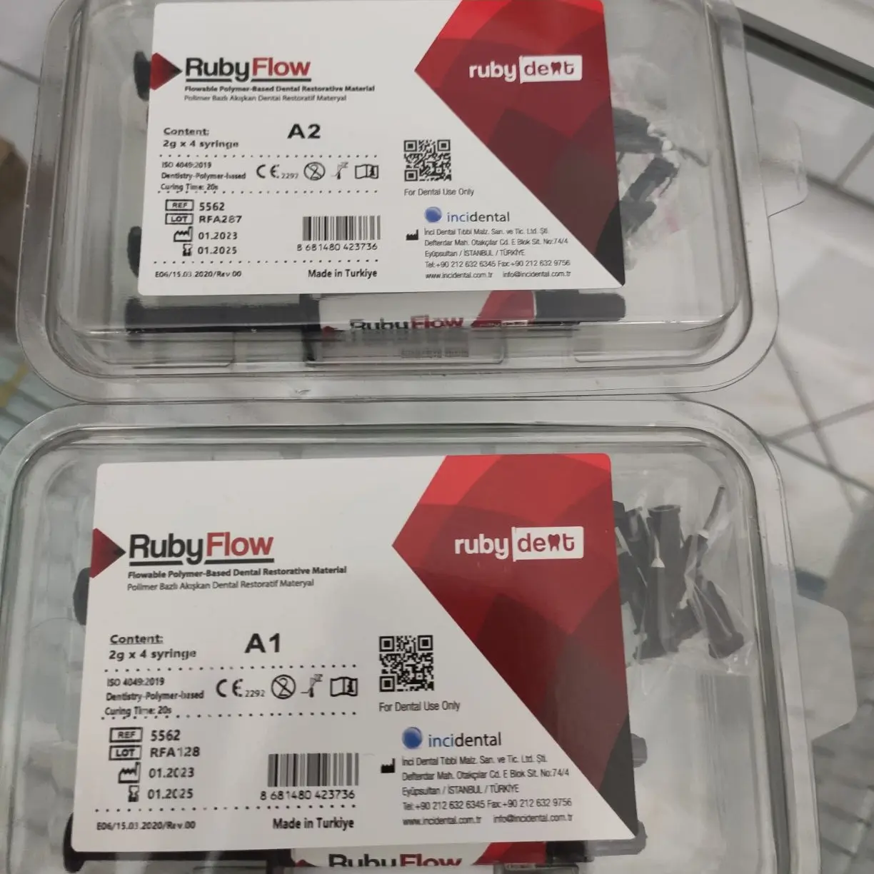 Flowable Composite set