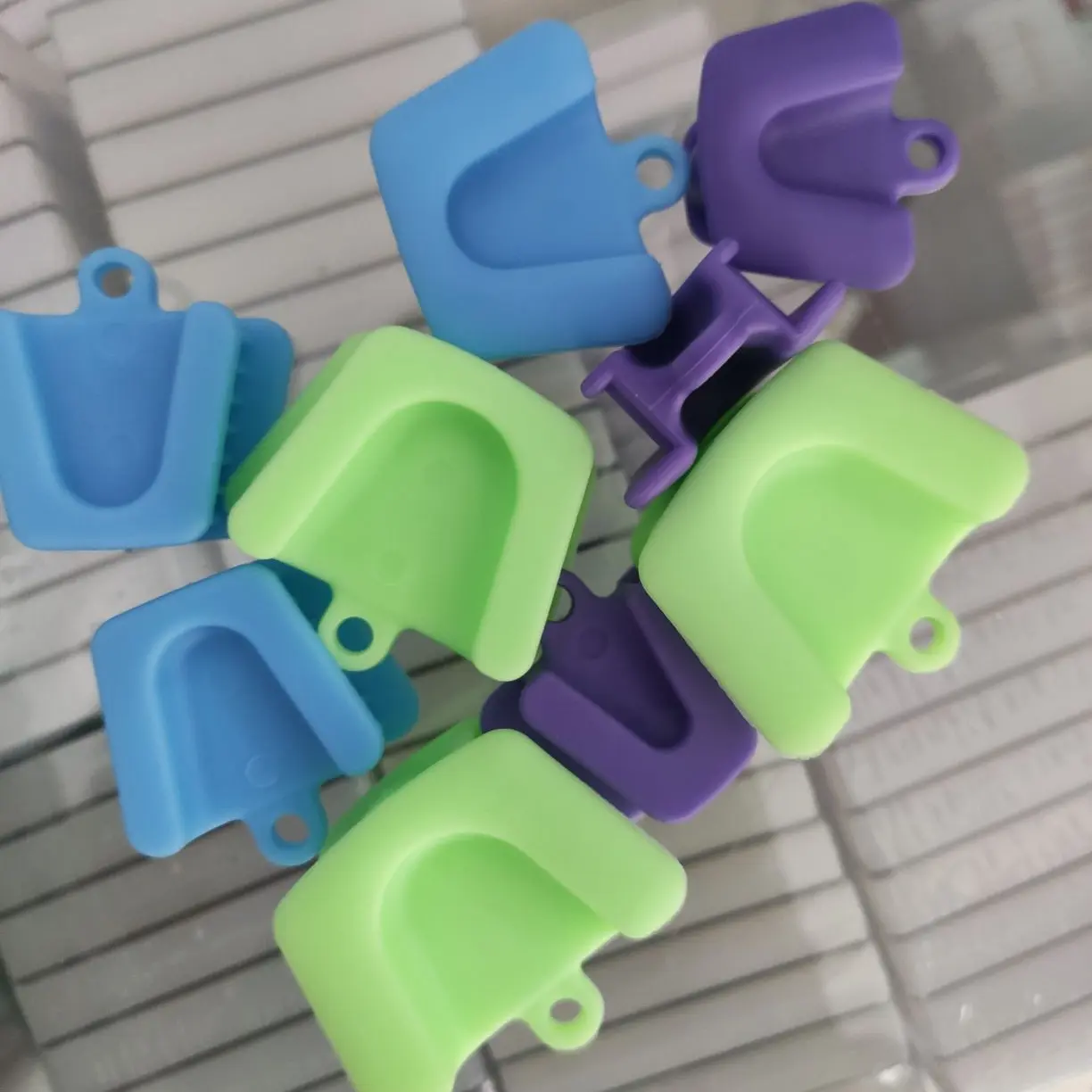 Rubber bite block kit