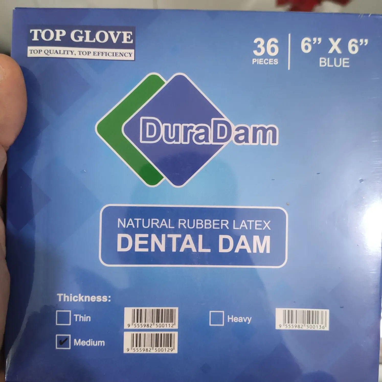 Rubber dam sheet